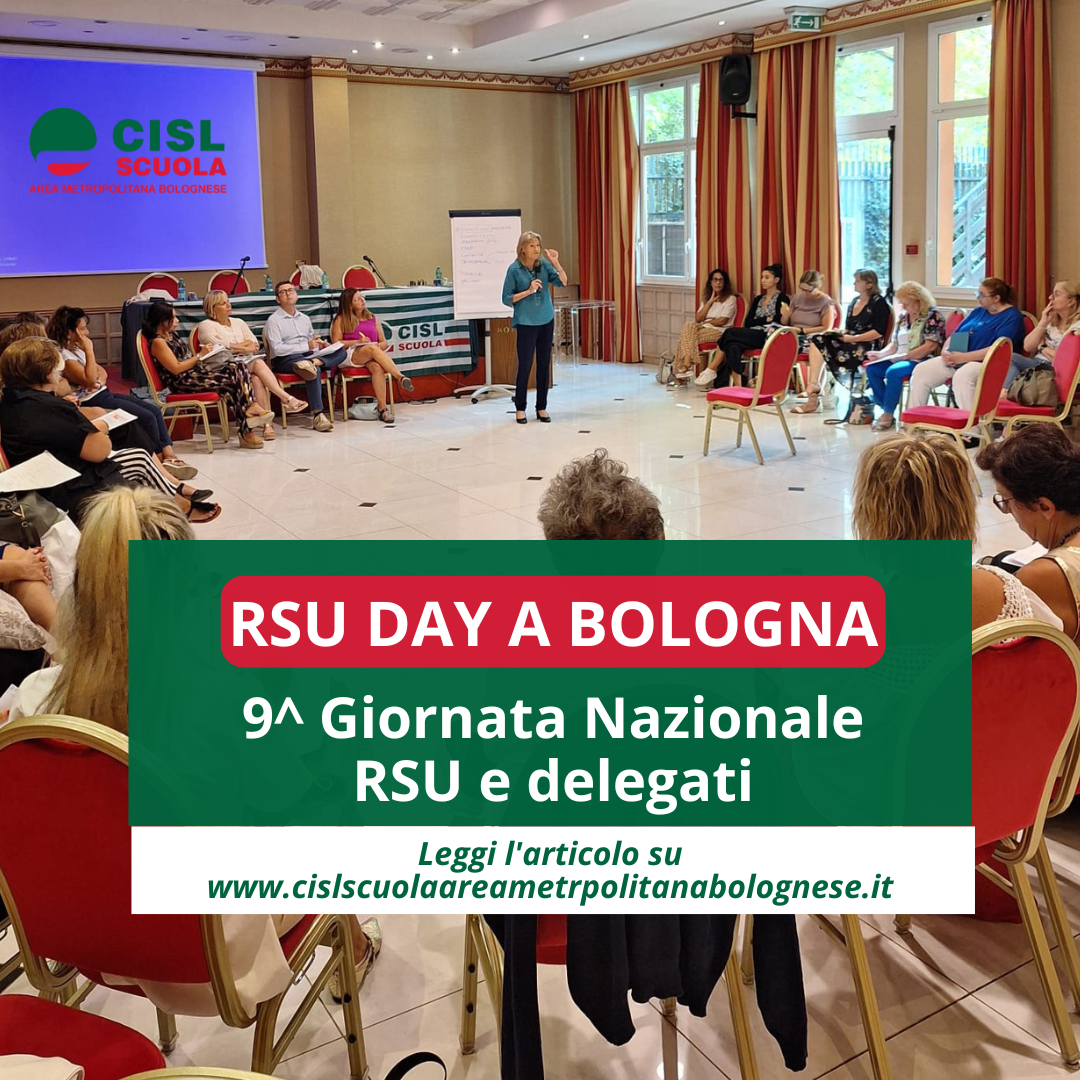 9^ Giornata Nazionale RSU e Delegati a Bologna